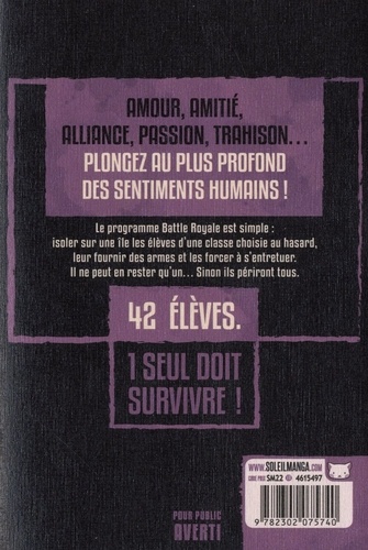 Battle Royale - Ultimate Edition Tome 5