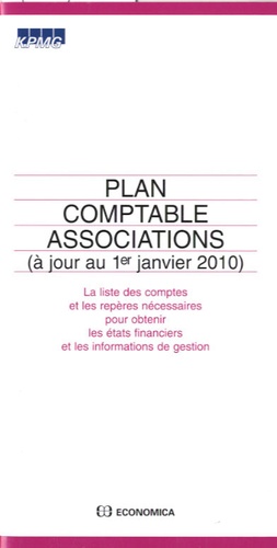  KPMG - Plan comptable associations (à jour au 1er janvier 2010).