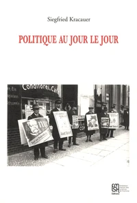 Politique au jour le jour (1930-1933)