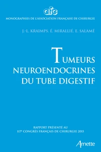 Tumeurs neuroendocrines du tube digestif