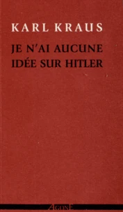 Je n'ai aucune idée sur Hitler
