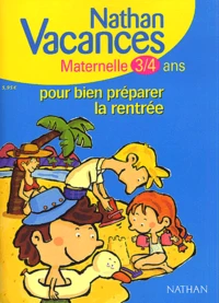 Nathan Vacances Maternelle 3/4 Ans