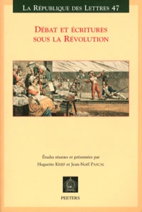 Débat et écritures sous la Révolution