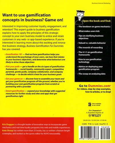 Business Gamification For Dummies