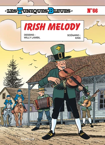 Couverture de Les Tuniques Bleues n° 66 Irish melody