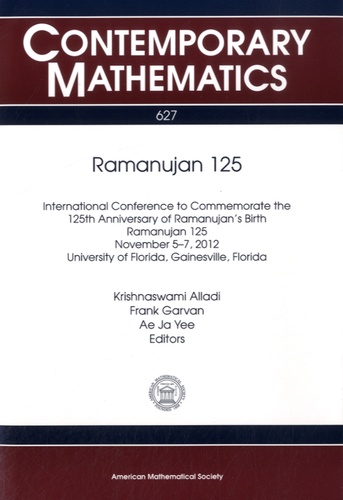 Krishnaswami Alladi - Contemporary Mathematics 625 - Ramanujan 125.
