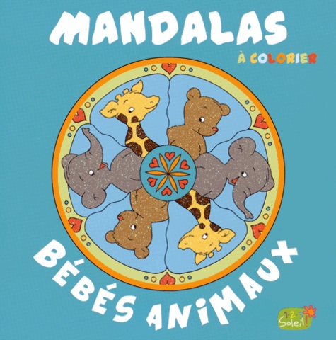 Kristin Labuch - Bébés animaux - Mandalas à colorier.