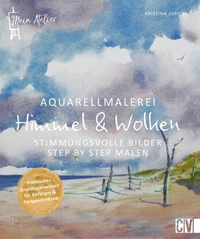 Aquarellmalerei - Himmel &amp; Wolken