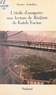 Kristine Aurbakken - L'étoile d'araignée : une lecture de "Nedjma", de Kateb Yacine.