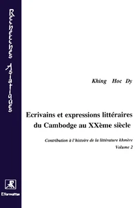 Contribution à l'histoire de la littérature khmère Tome 2