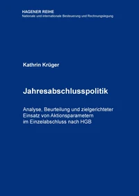 Jahresabschlusspolitik