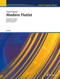 Krysztof Zgraja - Modern Flutist - 20 Duets. 2 flutes..