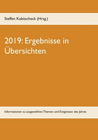 2019: Ergebnisse in Übersichten