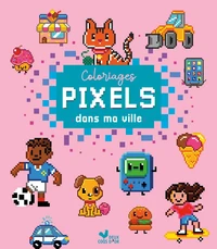 Coloriages pixels Dans ma ville