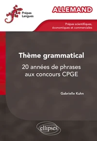 Allemand Thème grammatical