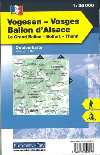 Vosges Ballon d'Alsace. 1/35 000