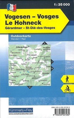 Vosges Le Hohneck. 1/35 000
