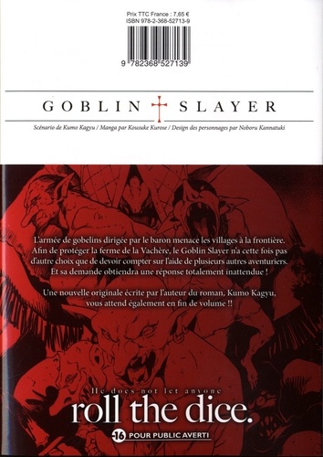 Goblin slayer Tome 3
