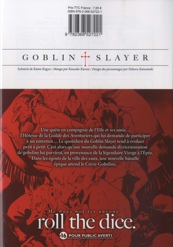 Goblin slayer Tome 4