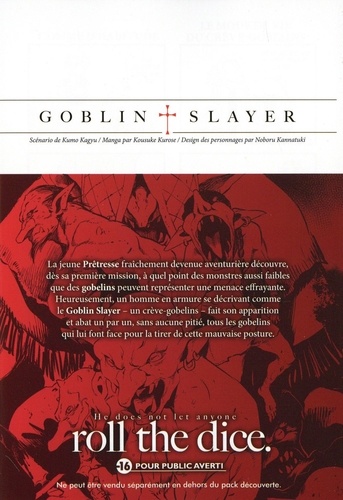 Goblin slayer Tomes 1 & 2 Starter pack -  -  Edition limitée