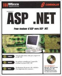 Asp .Net. Avec Cd-Rom