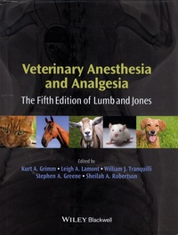 Kurt A Grimm et Leigh A Lamont - Veterinary Anesthesia and Analgesia.