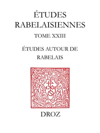 Etudes rabelaisiennes