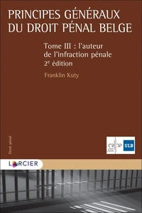 Principes généraux du droit pénal belge