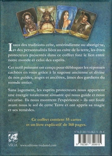 Oracle des esprits protecteurs. Guides, guerriers, anges et chamans. Avec 55 cartes et un livre explicatif
