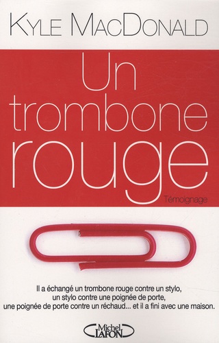 Un trombone rouge