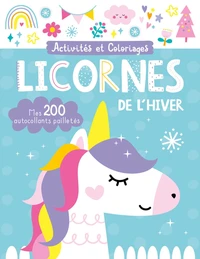 Activités et coloriages Licornes de l'hiver