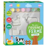 Mes jolies figurines Ferme à peindre