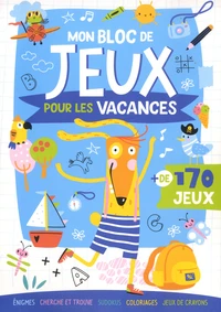 Mon bloc de jeux pour les vacances