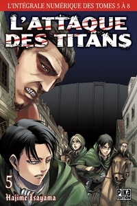 Hajime Isayama - L'Attaque des Titans - L'intégrale T05 à T08 - Saison 1 Partie 2 : Tomes 5 à 8.