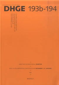 Dictionnaire d’Histoire et de Géographie Ecclésiastiques