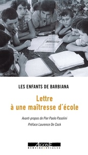  L'Ecole de Barbiana - Lettre à une enseignante.