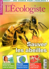Thierry Jaccaud - L'Ecologiste N° 49, mai-juillet 2017 : Sauver les abeilles.