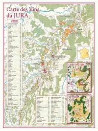 Carte des vins du Jura