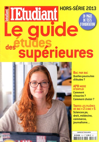  L'Etudiant - Le guide des études supérieures.