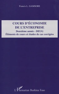 Cours d'économie de l'entreprise 2e année DEUG
