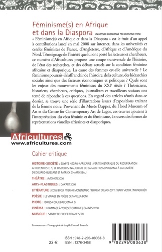 Africultures N° 75 Féminisme(s) en Afrique et dans la Diaspora