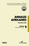  L'Harmattan - Annales africaines Tome 1, Décembre 201 : .