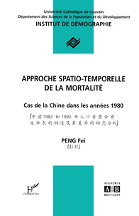 Approche spatio-temporelle de la mortalité cas de la Chine