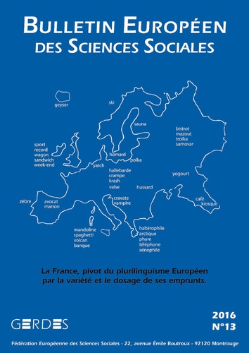 Bulletin européen des sciences sociales N° 13/2016