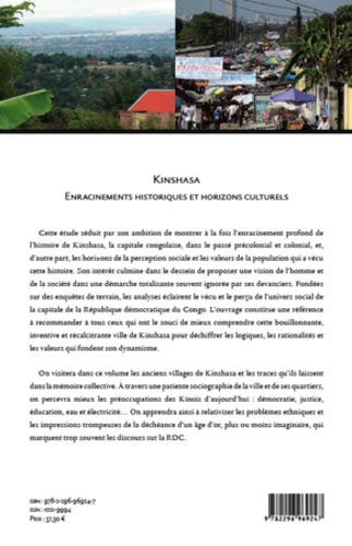 Cahiers africains : Afrika Studies N° 79 Kinshasa enracinements historiques et horizons culturels