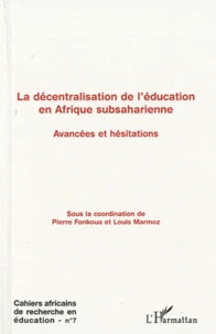 La décentralisation de l'éducation en Afrique subsaharienne
