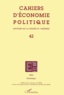  L'Harmattan - Cahiers d'économie politique N° 42, Printemps 2002 : .