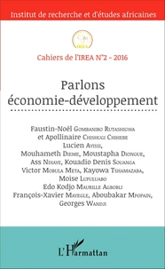 Parlons économie-développement