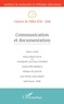 Gilbert Toppé et Kahou Albert Dje Bi - Cahiers de l'IREA N° 23/2018 : Communication et documentation.