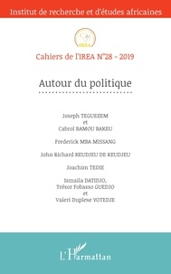  IREA - Cahiers de l'IREA N° 28/2019 : Autour du politique.